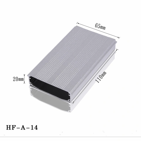 Aluminum Profile Enclosure HF-A-14 Metal Extrusion PCB Control Cases