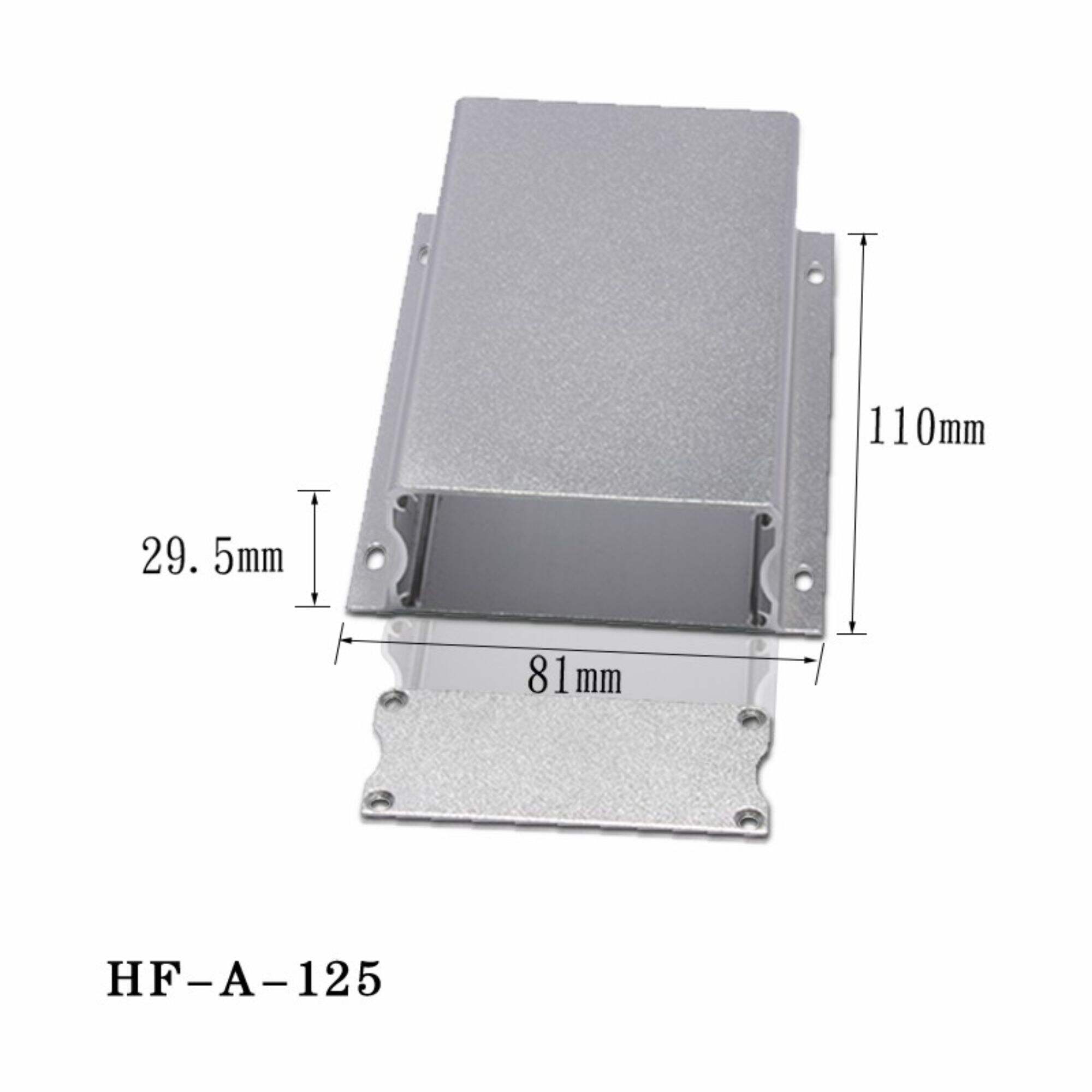 Metal Profile Case PCB Control Box HF-A-125 Industrial Enclosure Aluminium Box