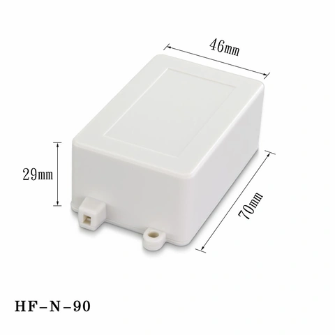 Custom HF-N-90 Small Wall Mount Control Box Electronic ABS Plastic Enclosure