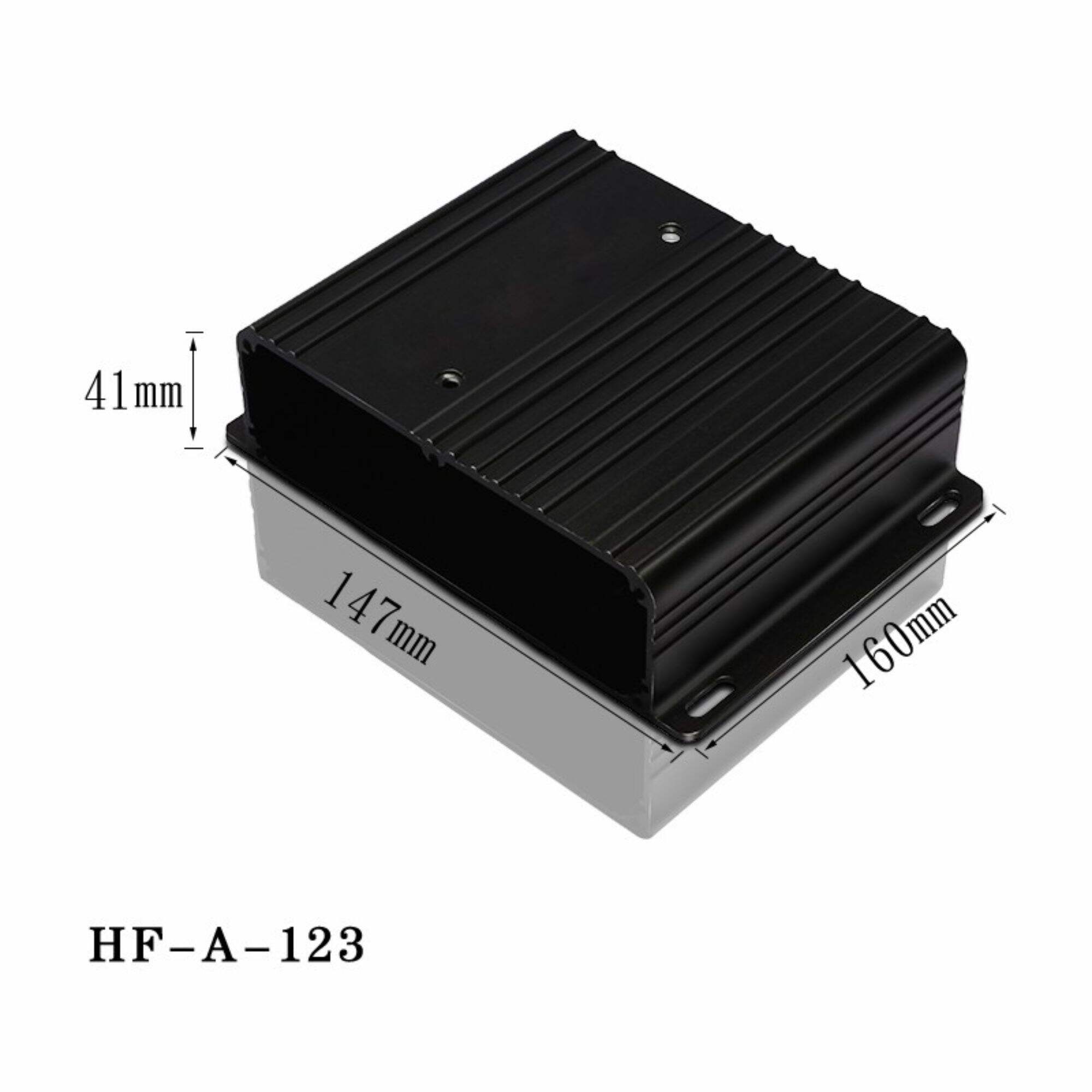 Electronics & Instrument Enclosures HF-A-123 Aluminum Metal Junction Box Project Case