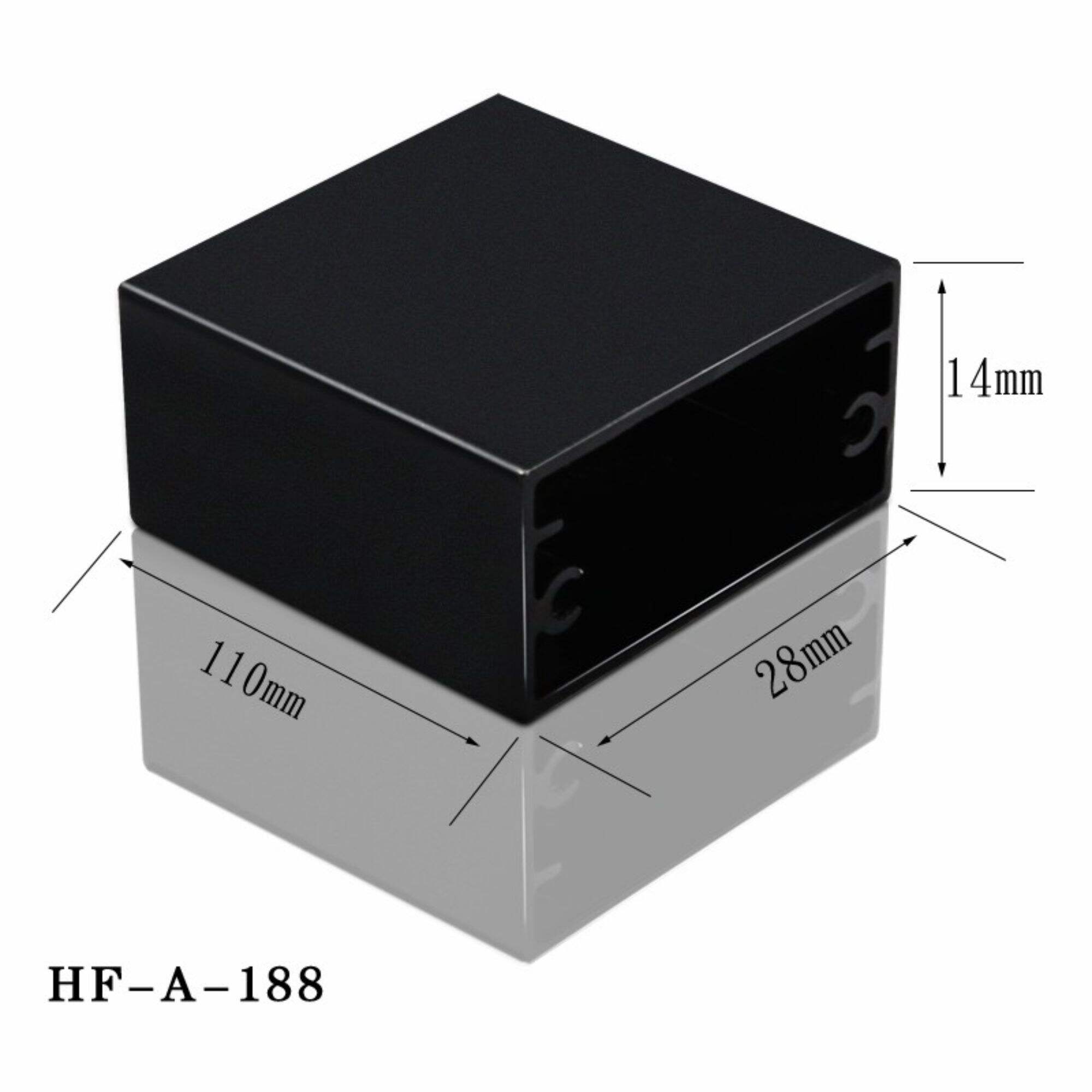 res Metal PCB Kontrol Kutusu Alüminyum Elektronik Muhafazalar HF-A-188 Proje Kutuları