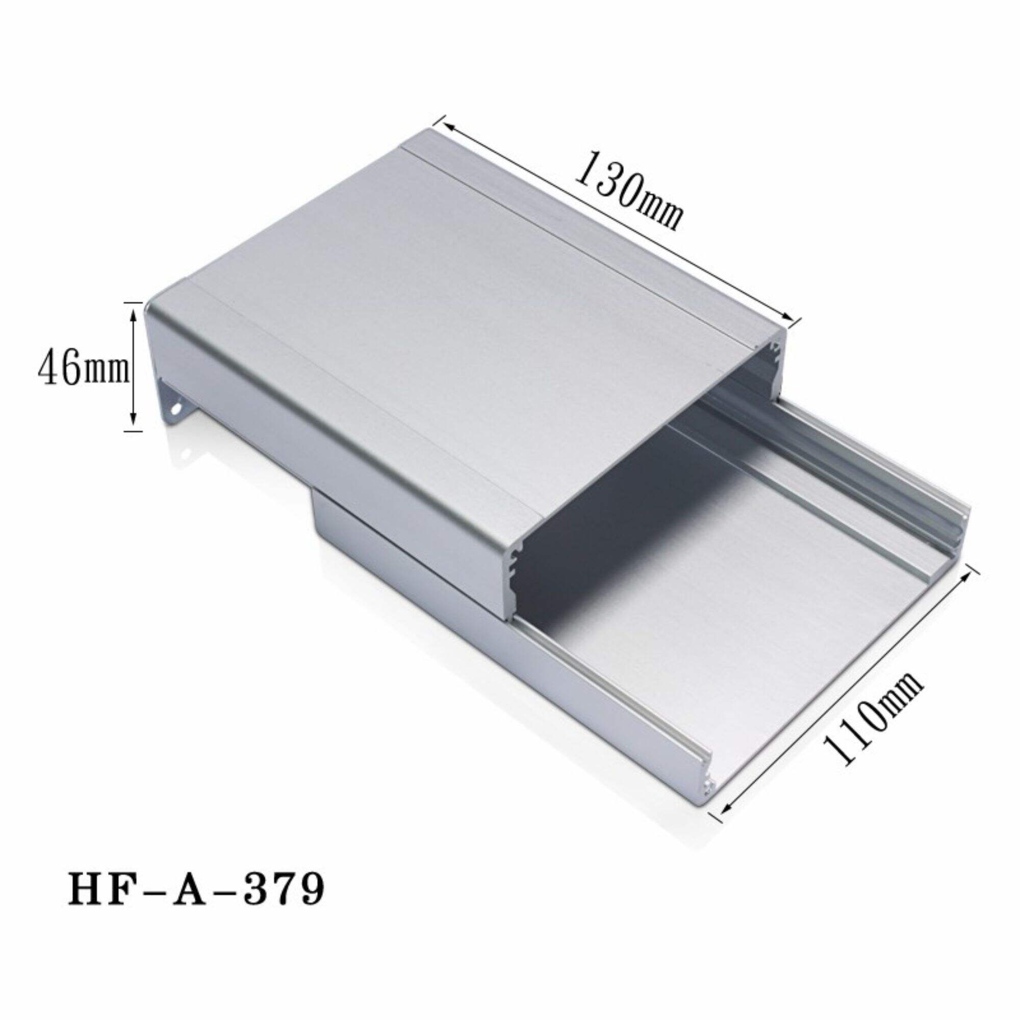 Aluminum Housing Box HF-A-379 Metal Electronic Enclosure PCB Cases