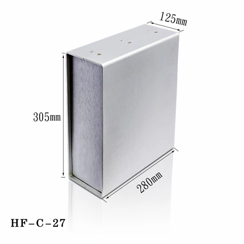 Custom lithium battery metal case high qualtiy electronic aluminum instrument box enclosure