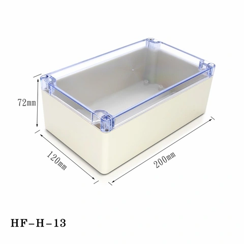 Transparent waterproof plastic home remoter control box enclosure