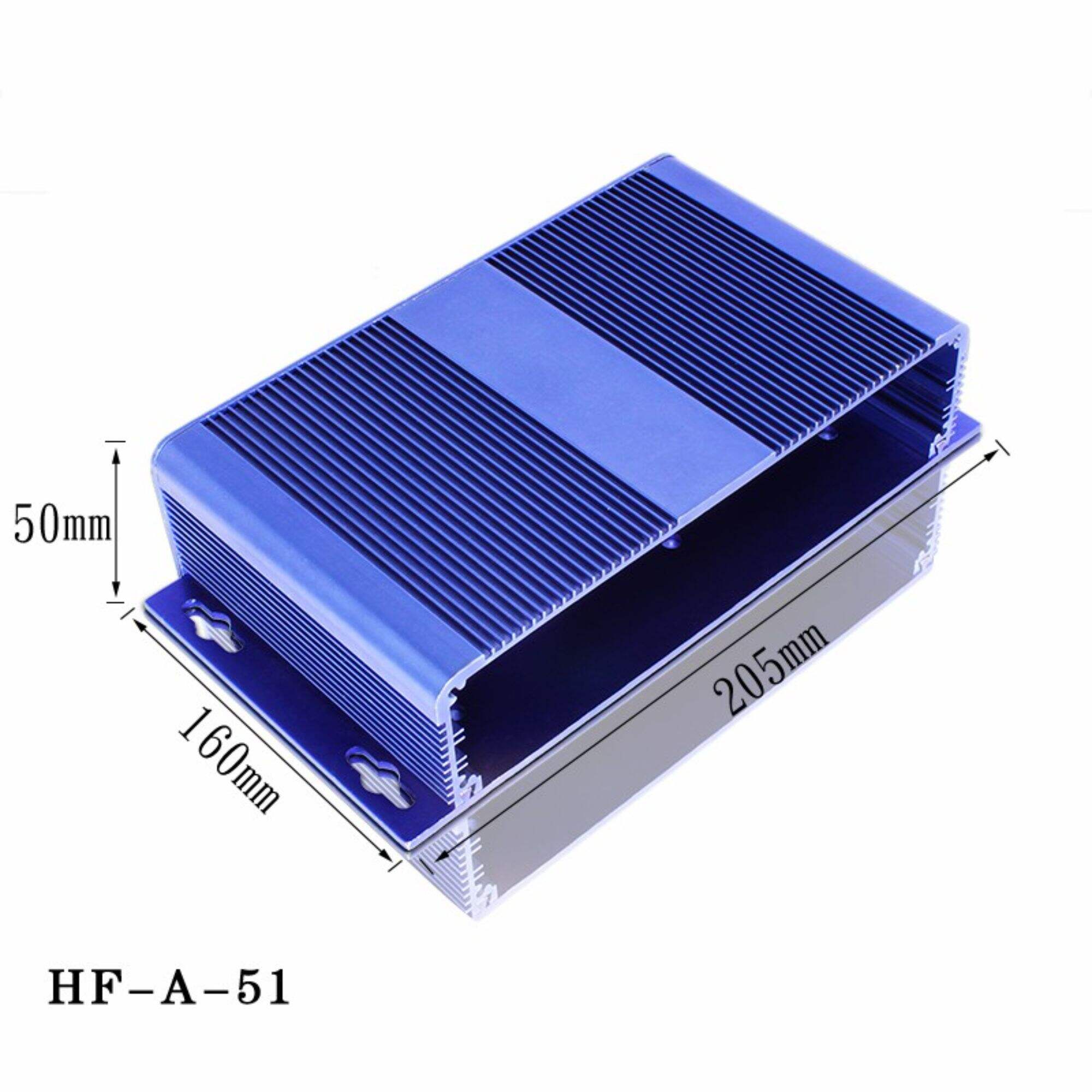 PCB Junction Boxes HF-A-51 Aluminum Profile Enclosure Metal Project Case