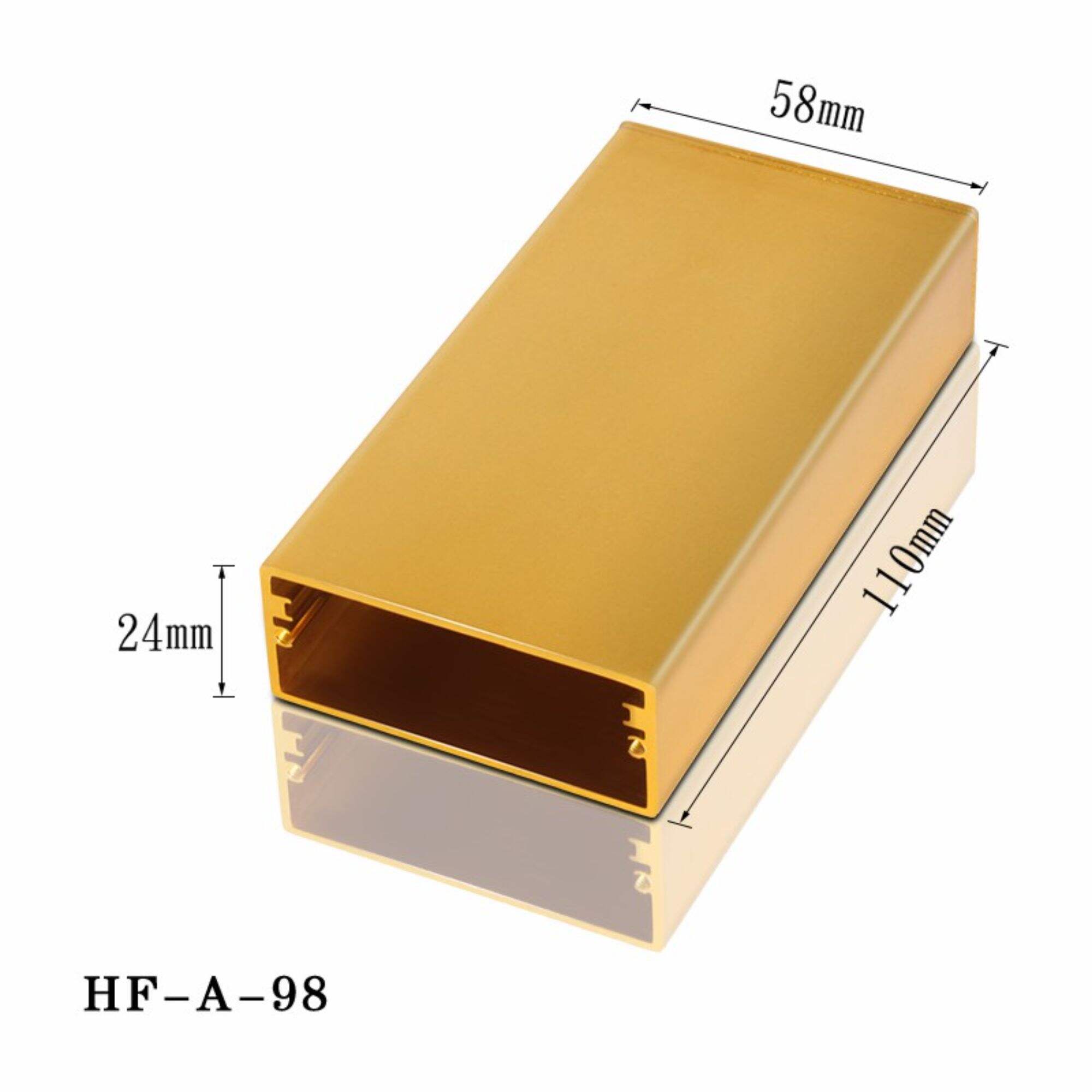 غلاف الألمنيوم المؤكسد HF-A-98 صناديق التحكم PCB صناديق الوصلات المعدنية