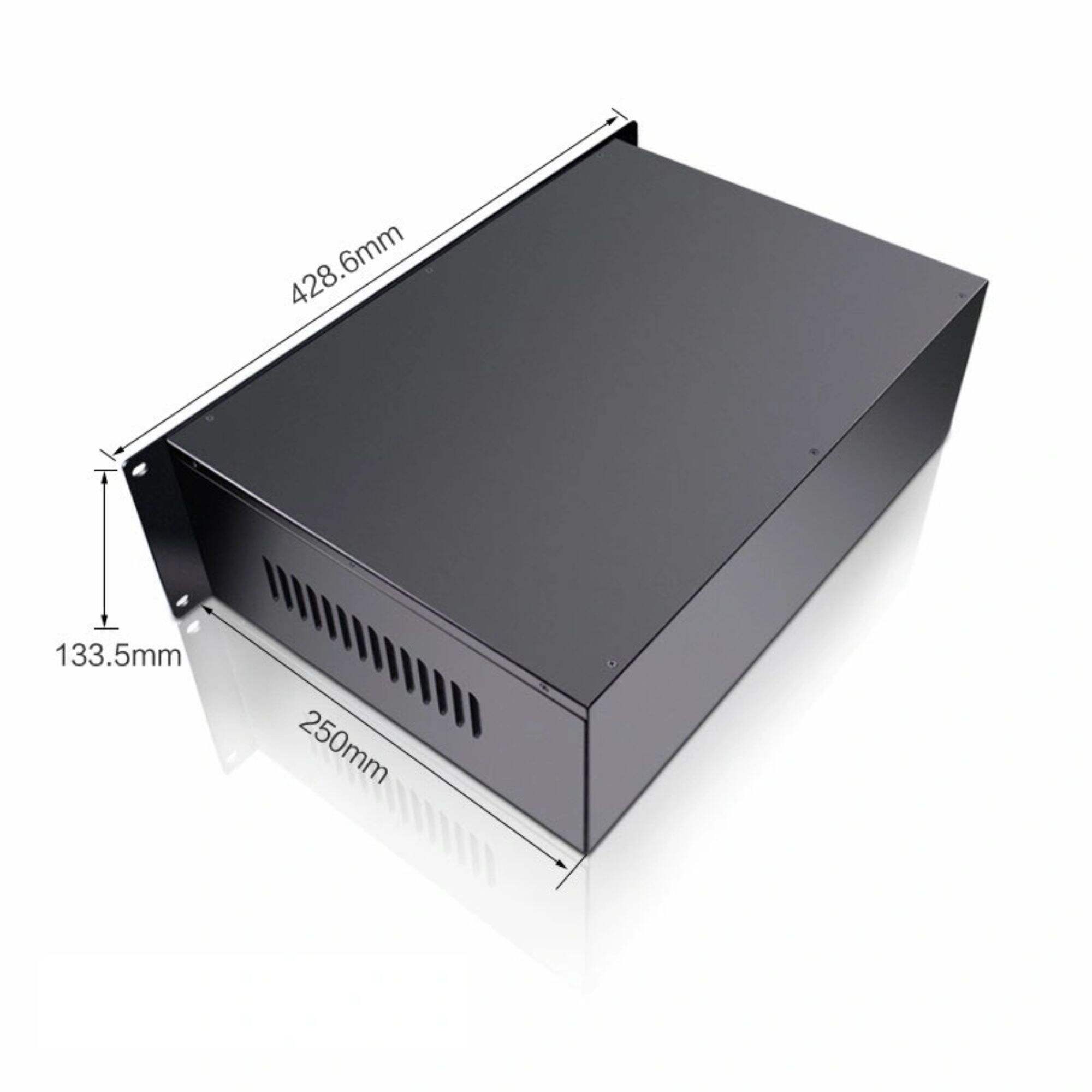 Hongfa Custom 3u rack mount chassis powder coating 19inch metal box