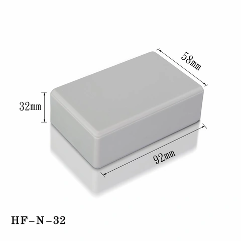 مخصص HF-N-32 في الهواء الطلق ABS شل صناديق الوصلات الكهربائية البلاستيكية الضميمة التحكم عن بعد