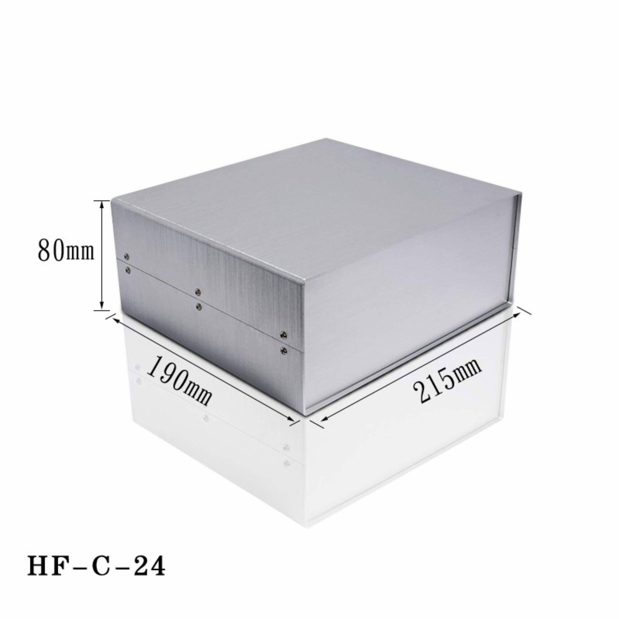 Factory custom electronic control box brushed anodized desktop aluminum instrument enclosure