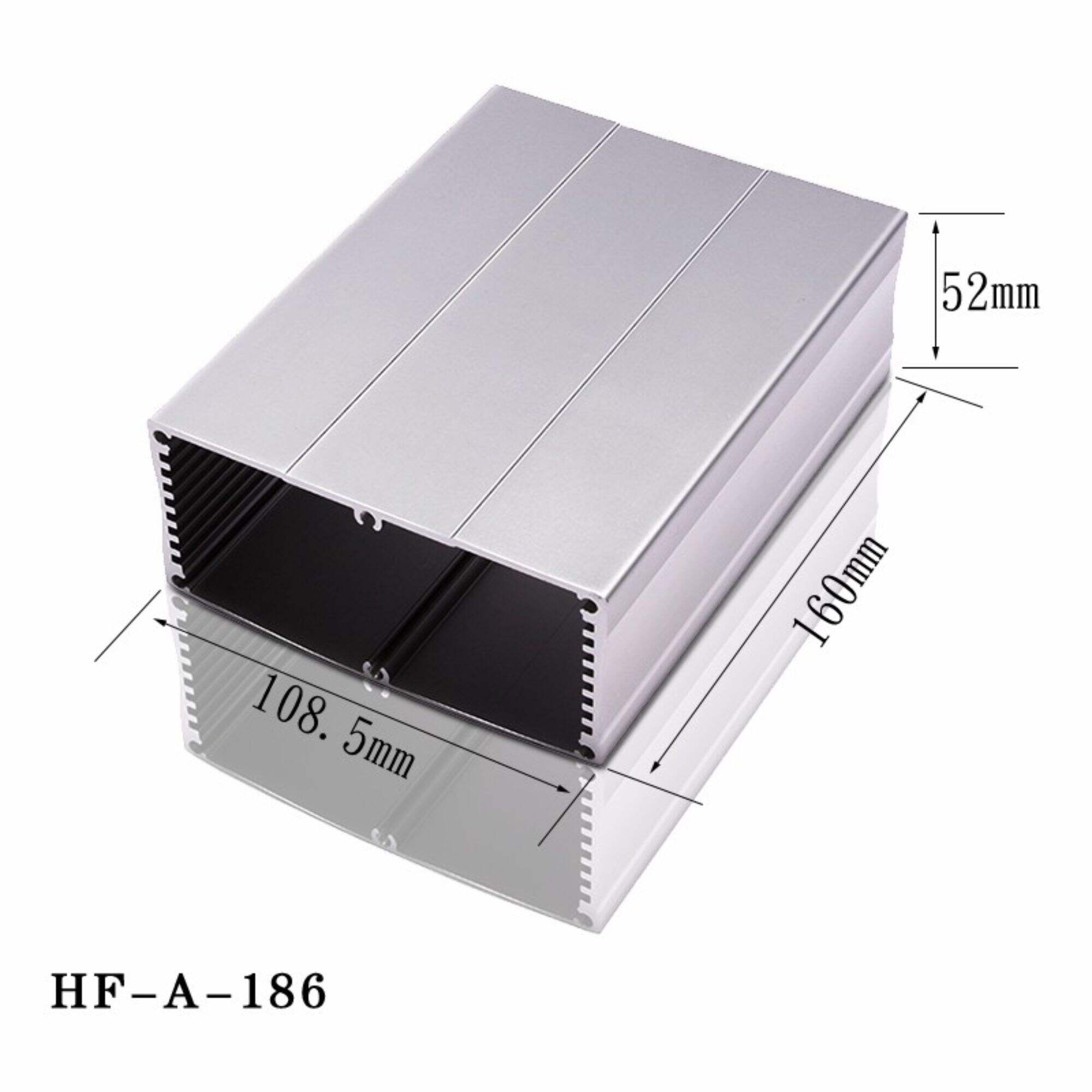 علبة الألومنيوم الضميمة الشخصية HF-A-186 صندوق الوصلات المعدنية PCB الضميمة