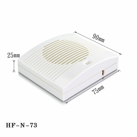 مخصص HF-N-73 PCB الإسكان البلاستيكي الصغير ABS لجهاز استشعار الإلكترونيات