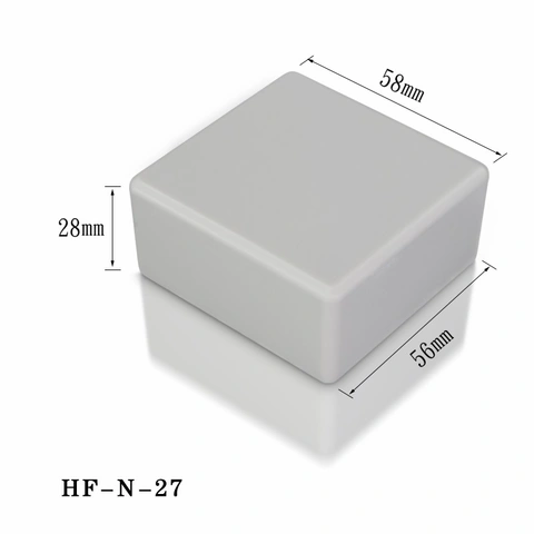 Manufacturer Design HF-N-27 With Hinged ABS Plastic Electronics Enclosure Project Box