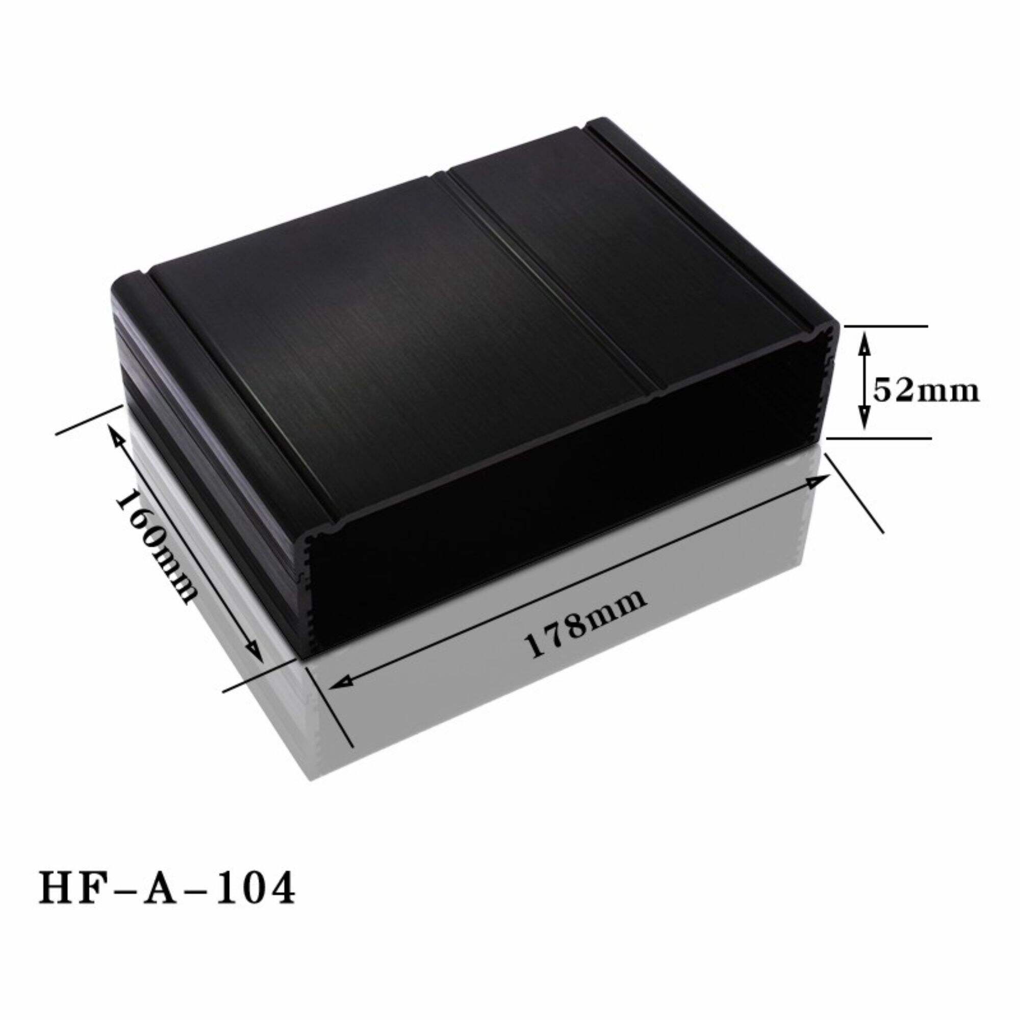 Metal Extruded Aluminum Box HF-A-104 Enclosure Power Supply Control Case