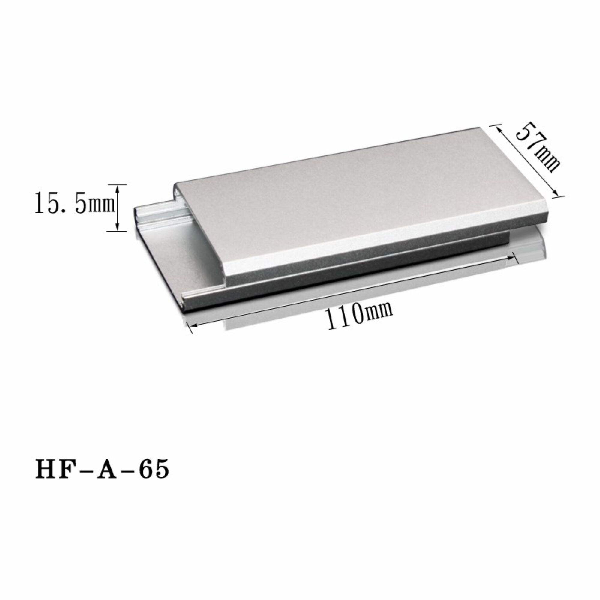 Eloksal Alüminyum Ekstrüzyon Muhafaza Metal Kasa HF-A-65 PCB Muhafaza