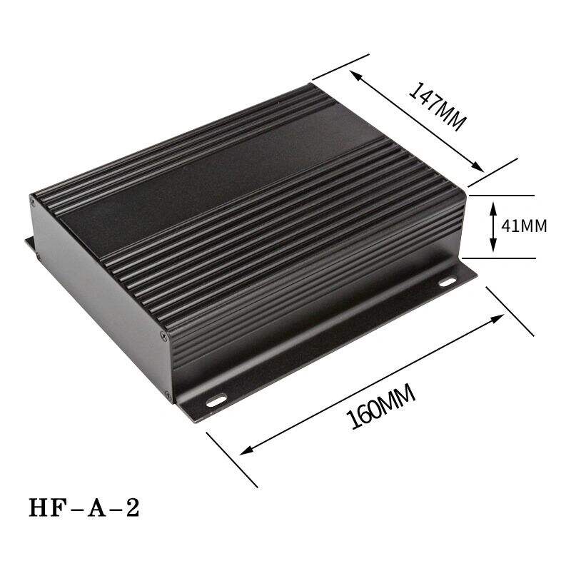 Anodizing Metal Control Box HF-A-2 Extruded Aluminum Box Enclosure