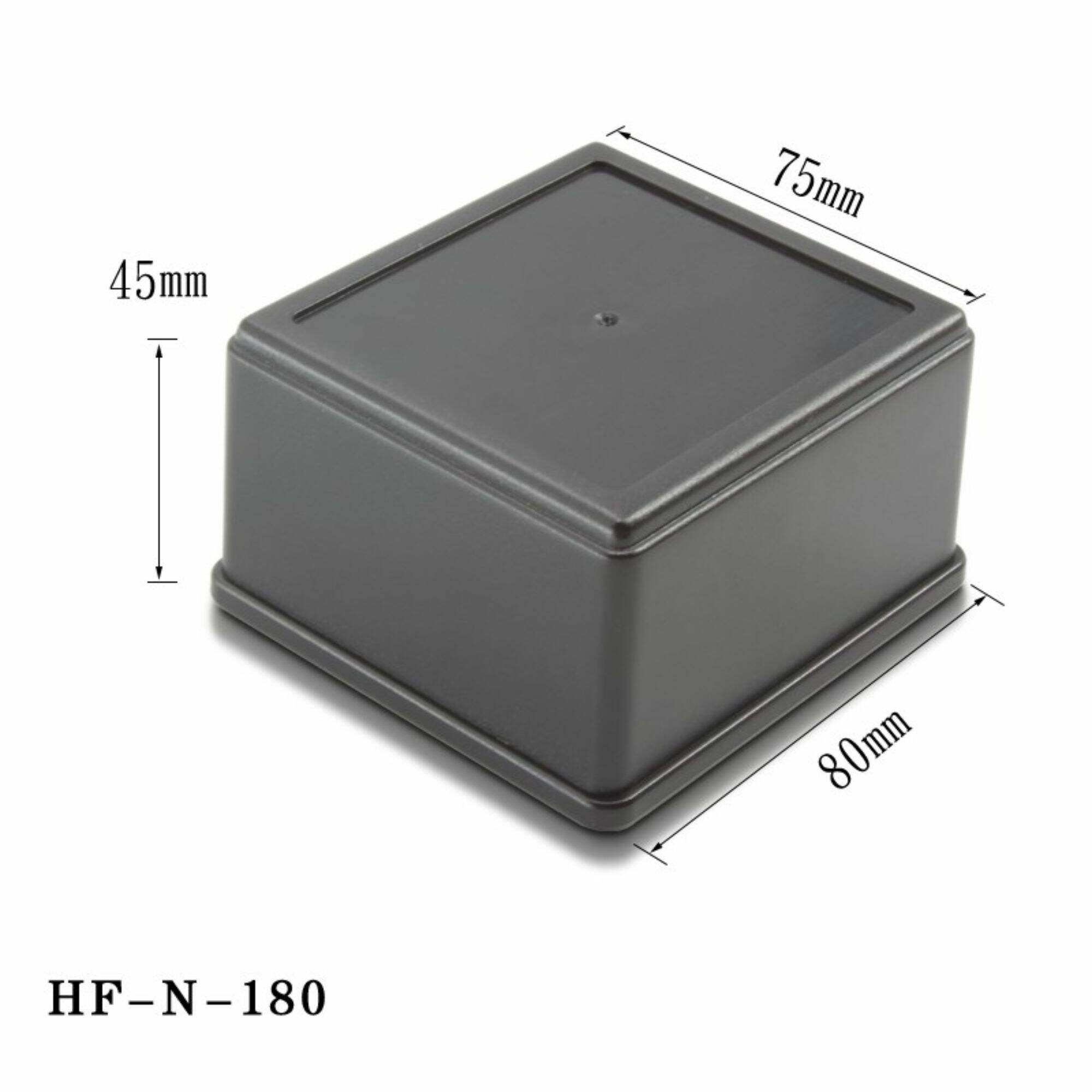 Custom HF-N-180 Plastic Electronics Terminal Junction Box Enclosure For PCB