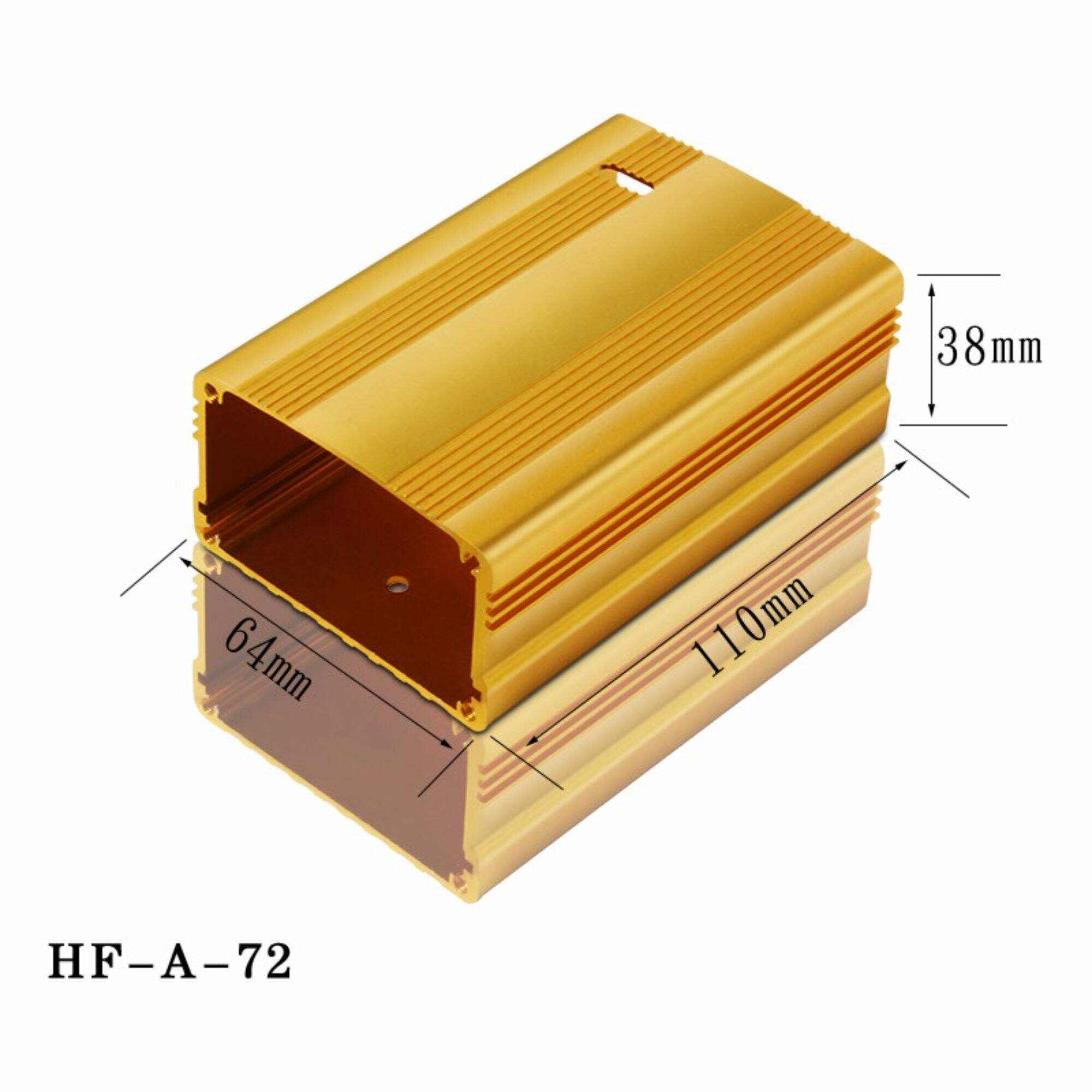 Extruded Aluminum Enclosure HF-A-72 Metal Project Box PCB Housing Cases