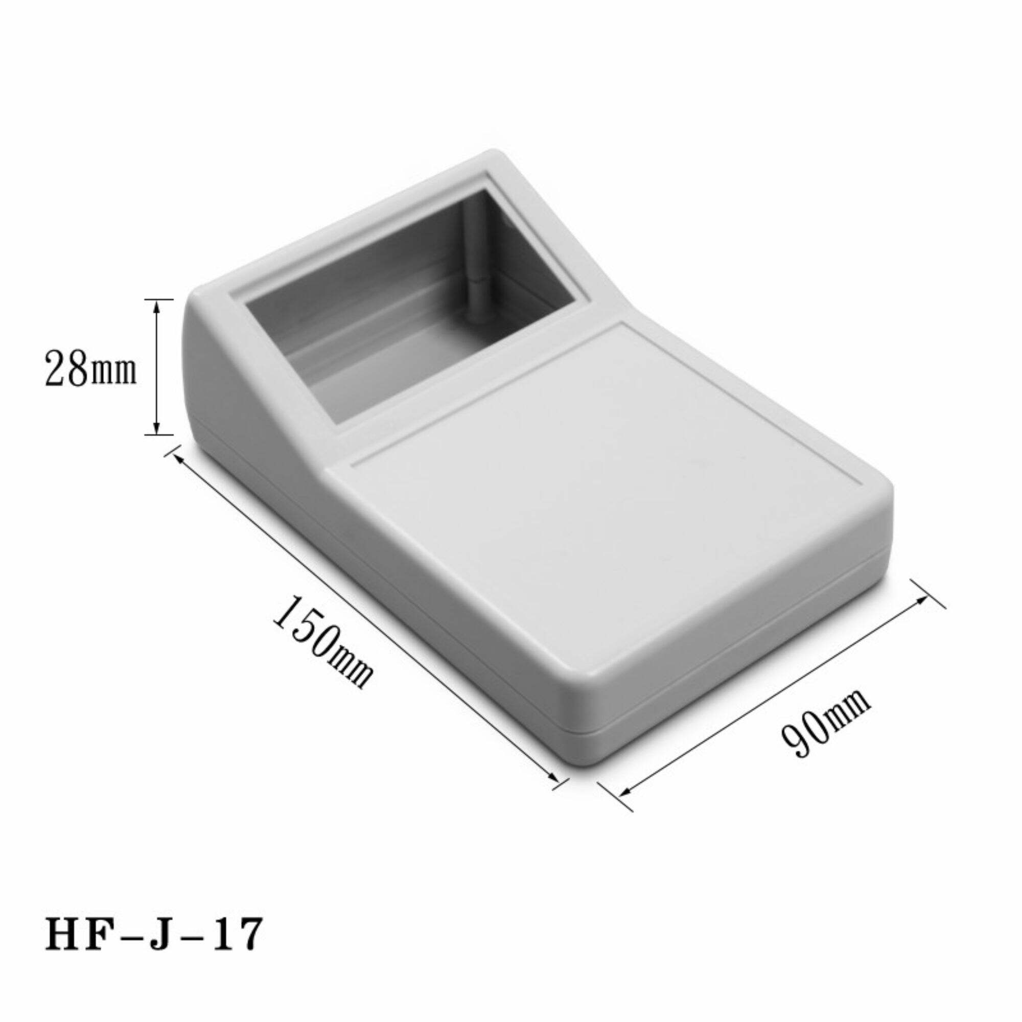 Shenzhen plastic desktop handheld instrument enclosure with display window