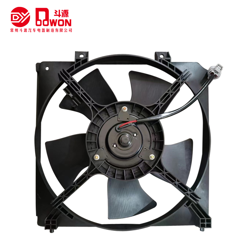 HIGH Quality 12v dc car radiator fan motor cooling radiator fans For BYD new F3  FOR DUAL 1308010-C1 factory