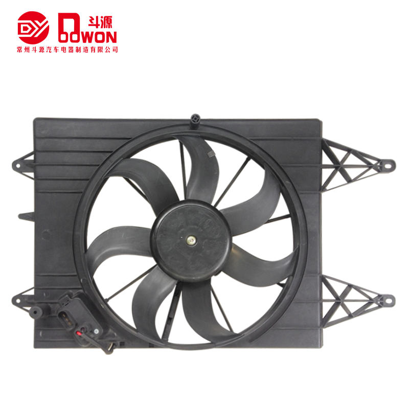 High Quality cooling radiator fans For VW G5 VOYAGE POLO 06-  FOR rad OE 5U0959455B manufacture