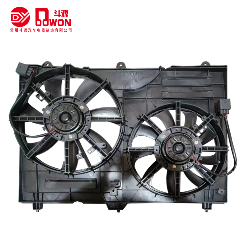 HIGH Quality 12v dc car radiator fan motor cooling radiator fans For BYD S6 (Without resistance)  FOR DUAL S6-1380010-C1 details