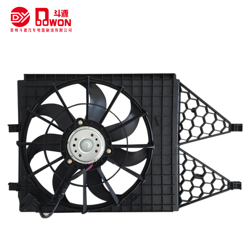 High Quality cooling radiator fans For VW FABIA 07-IBIZA 6J 07-  FOR dual OE6R0959455C manufacture