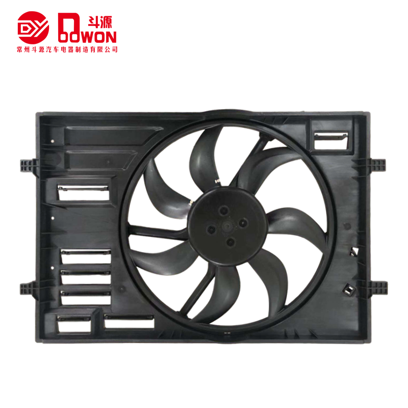 High Quality cooling radiator fans For VWGOLF VILL 1.2T/1.4T/1.6L  FOR dual OE 8E0959455N factory