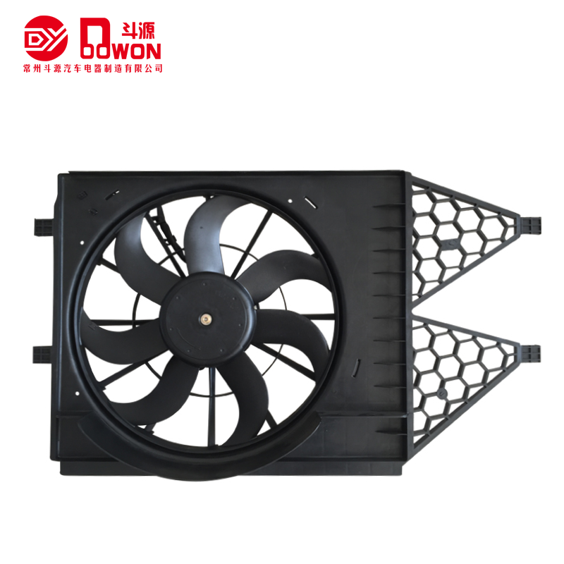 High Quality cooling radiator fans For VW FABIA 07-IBIZA 6J 07-  FOR dual OE6R0959455C manufacture