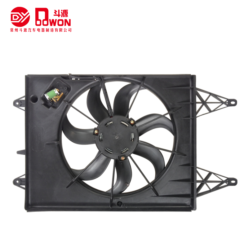 High Quality cooling radiator fans For VW G5 VOYAGE POLO 06-  FOR rad OE 5U0959455B details