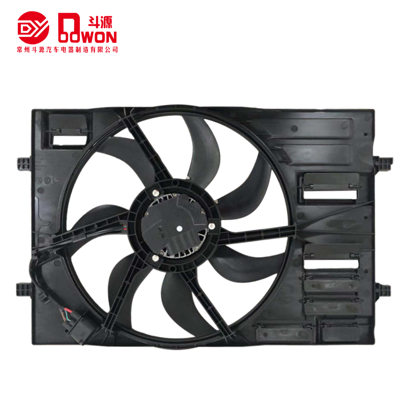 High Quality cooling radiator fans For VWGOLF VILL 1.2T/1.4T/1.6L  FOR dual OE 8E0959455N supplier