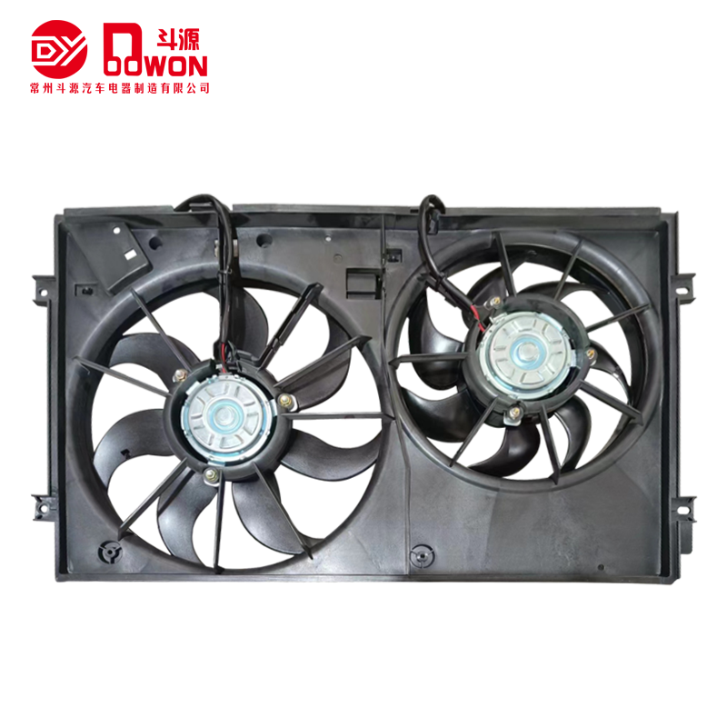 HIGH Quality 12v dc car radiator fan motor cooling radiator fans For BYD G6  FOR DUAL TA-1308010A manufacture