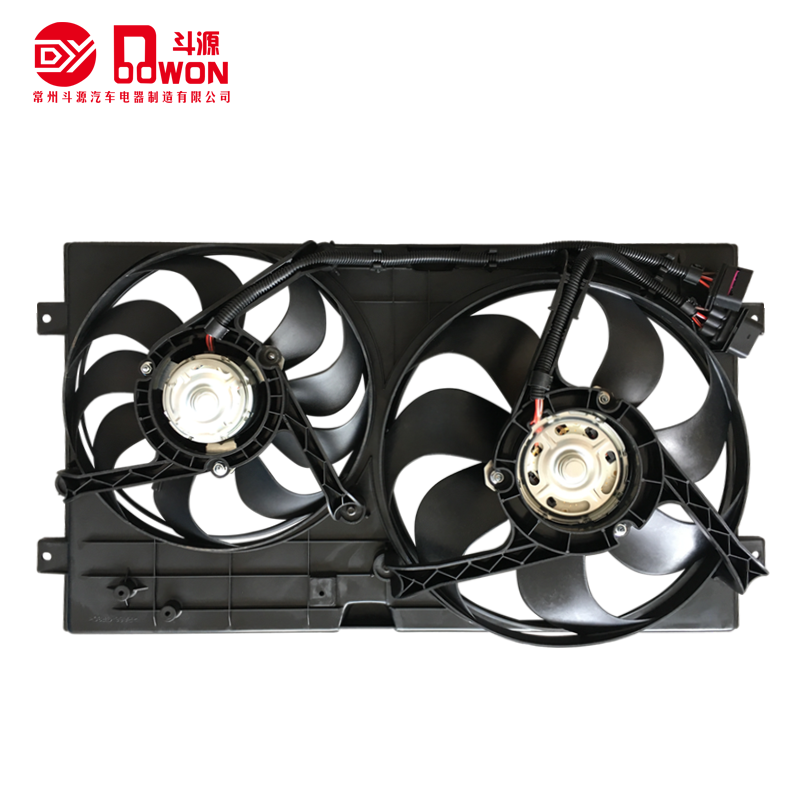 High Quality cooling radiator fans For VW  BEETLE 2006-98 FOR dual OE 1C0 121 206A supplier