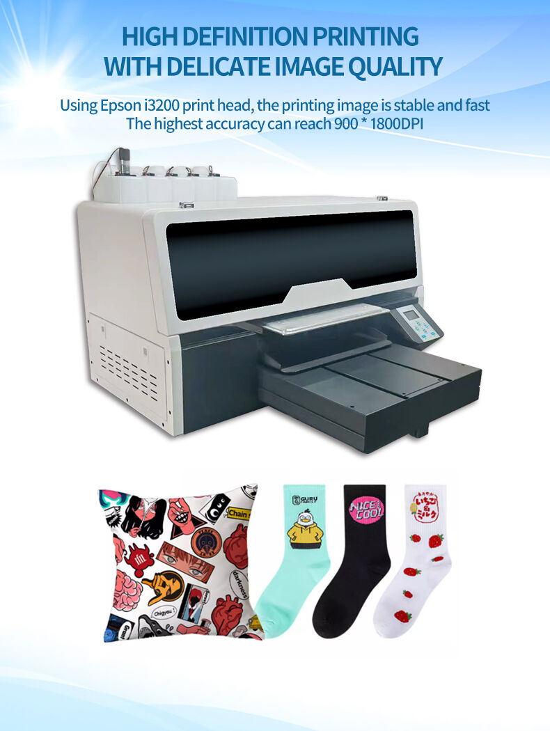 New 40*50cm A3 DTG Direct-to-Garment T-Shirt Printer Machine with 1 Year Warranty for Fabrics Printing factory