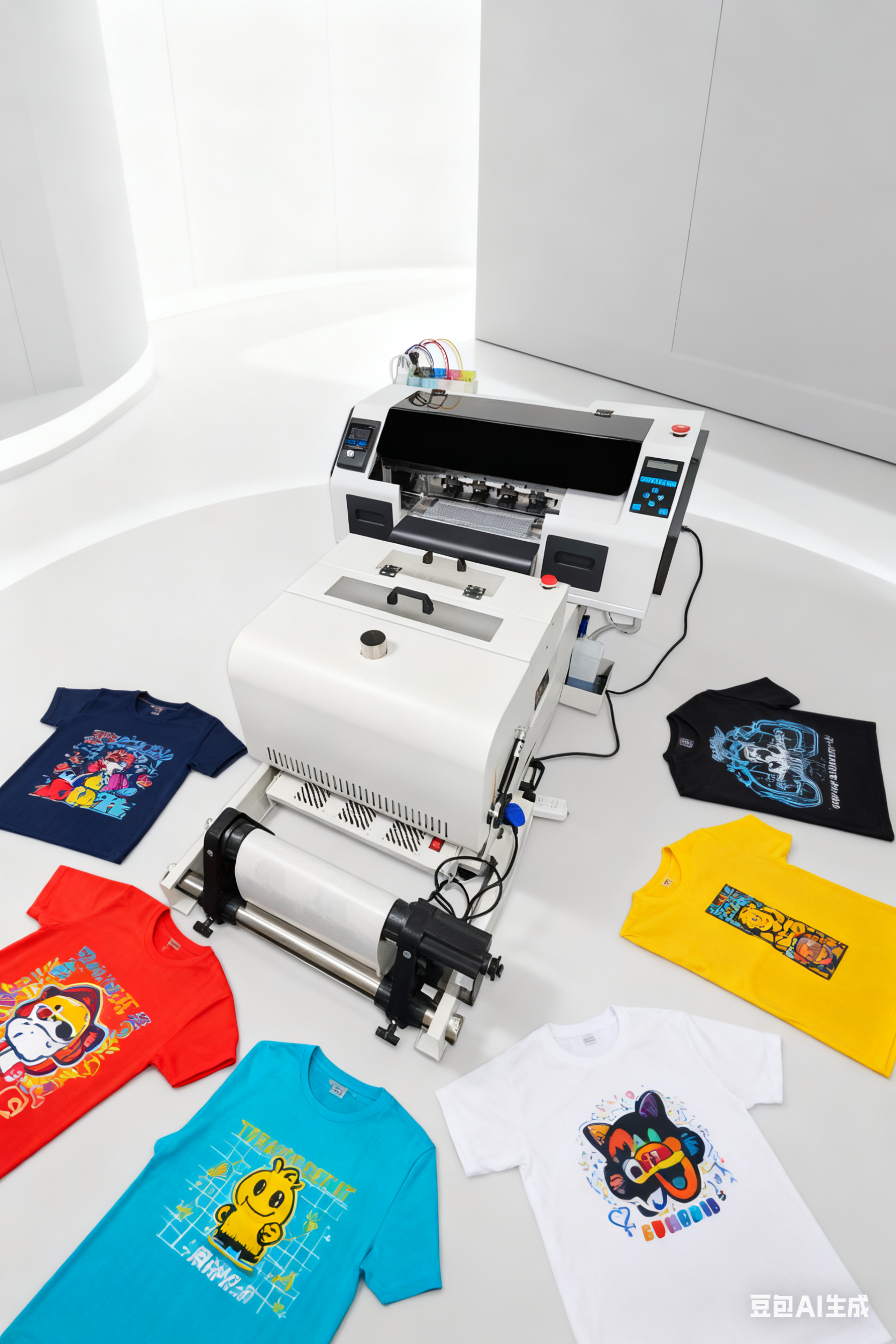 Epson DTF L805 Digital Inkjet Printer for T-Shirt Heat Press Automatic A1 A2 A3 A4 A5 300mm Print Dimension Used factory