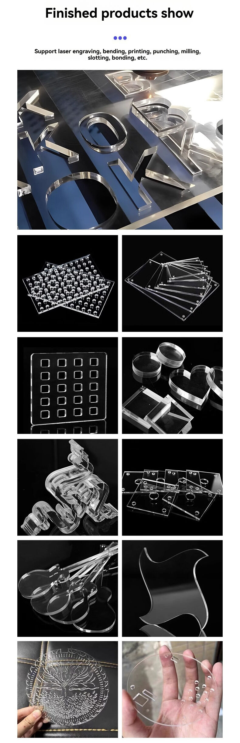 100% Virgin Material 2mm 3mm 5mm 6mm Transparent PMMA Perspex Board Panel Wholesale Cast Acrylic Glass Plastic Sheet factory