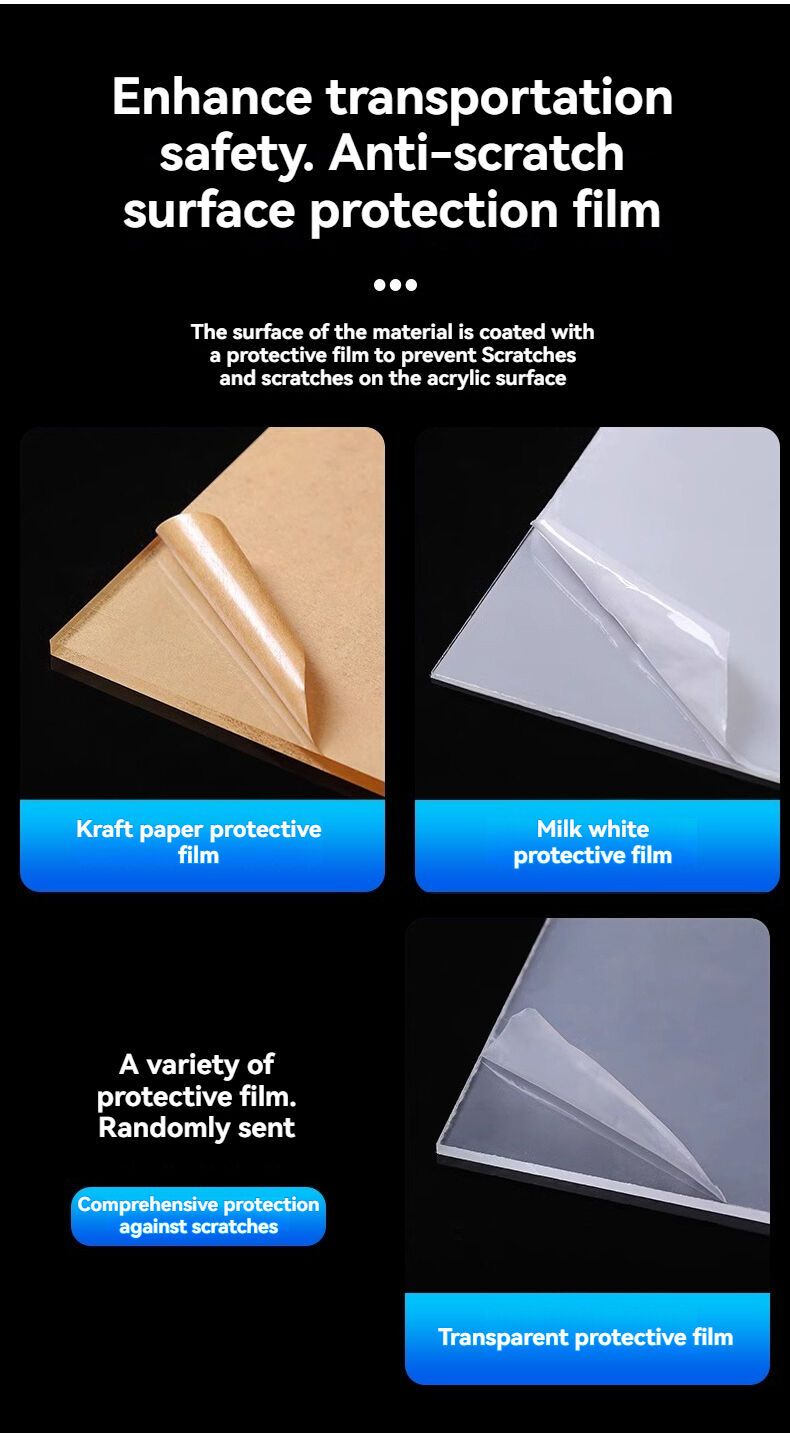 100% Virgin Material 2mm 3mm 5mm 6mm Transparent PMMA Perspex Board Panel Wholesale Cast Acrylic Glass Plastic Sheet details