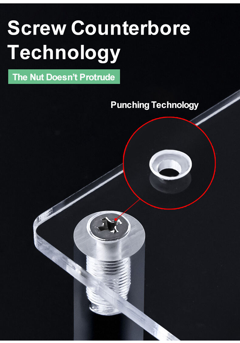 Modern Foldable Transparent Acrylic Organizer Display Rack for Buffet Treats Perfume Cupcake for Showcase for Durable supplier