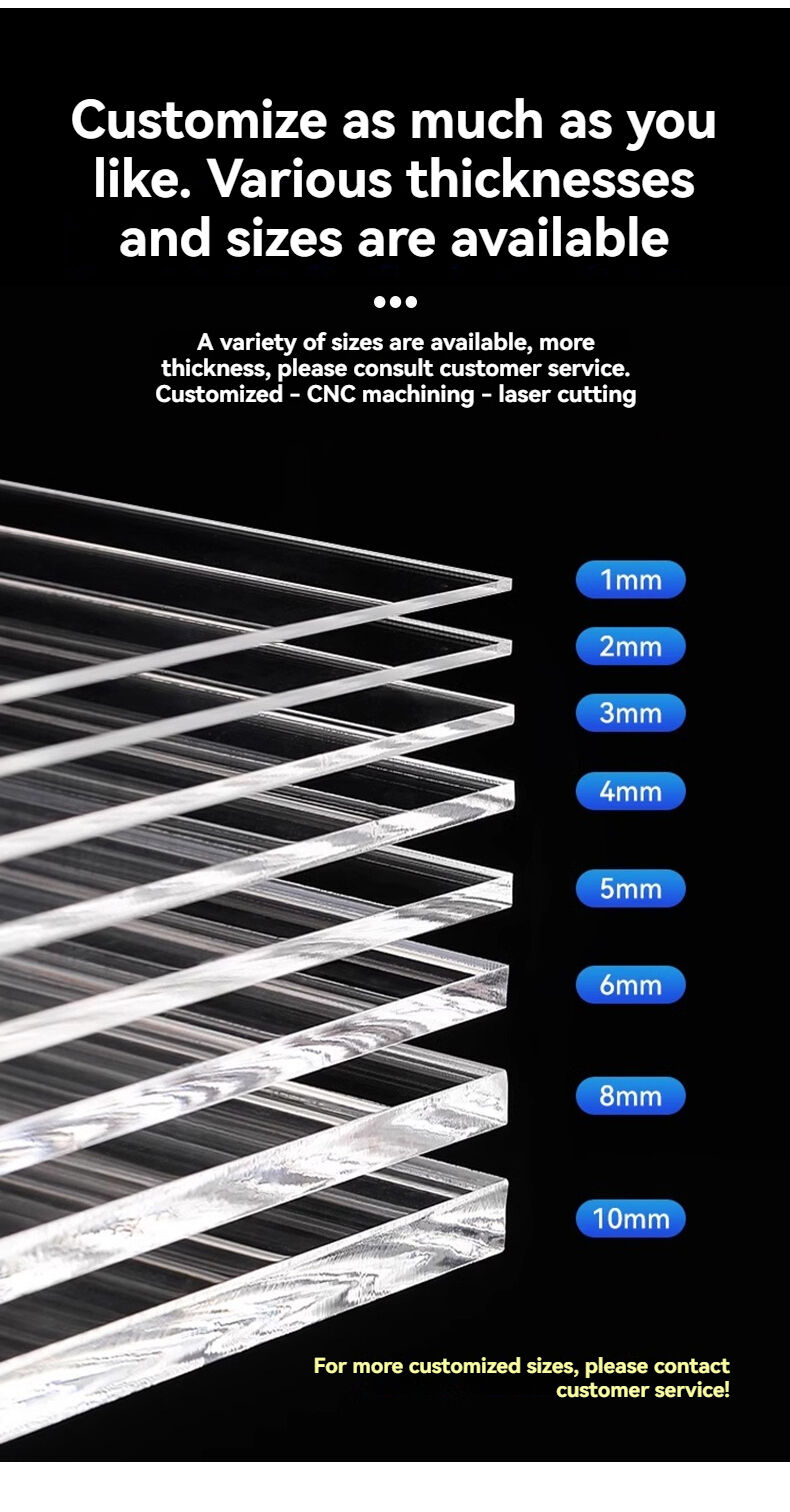 100% Virgin Material 2mm 3mm 5mm 6mm Transparent PMMA Perspex Board Panel Wholesale Cast Acrylic Glass Plastic Sheet supplier