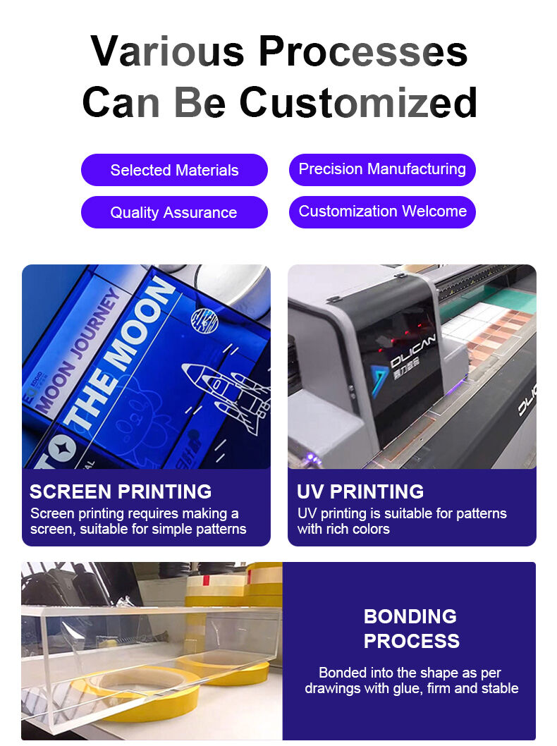 Modern Clear Acrylic Desktop Computer & Laptop Stand Multi-Purpose Monitor Display Rack for Office & Home Desk details