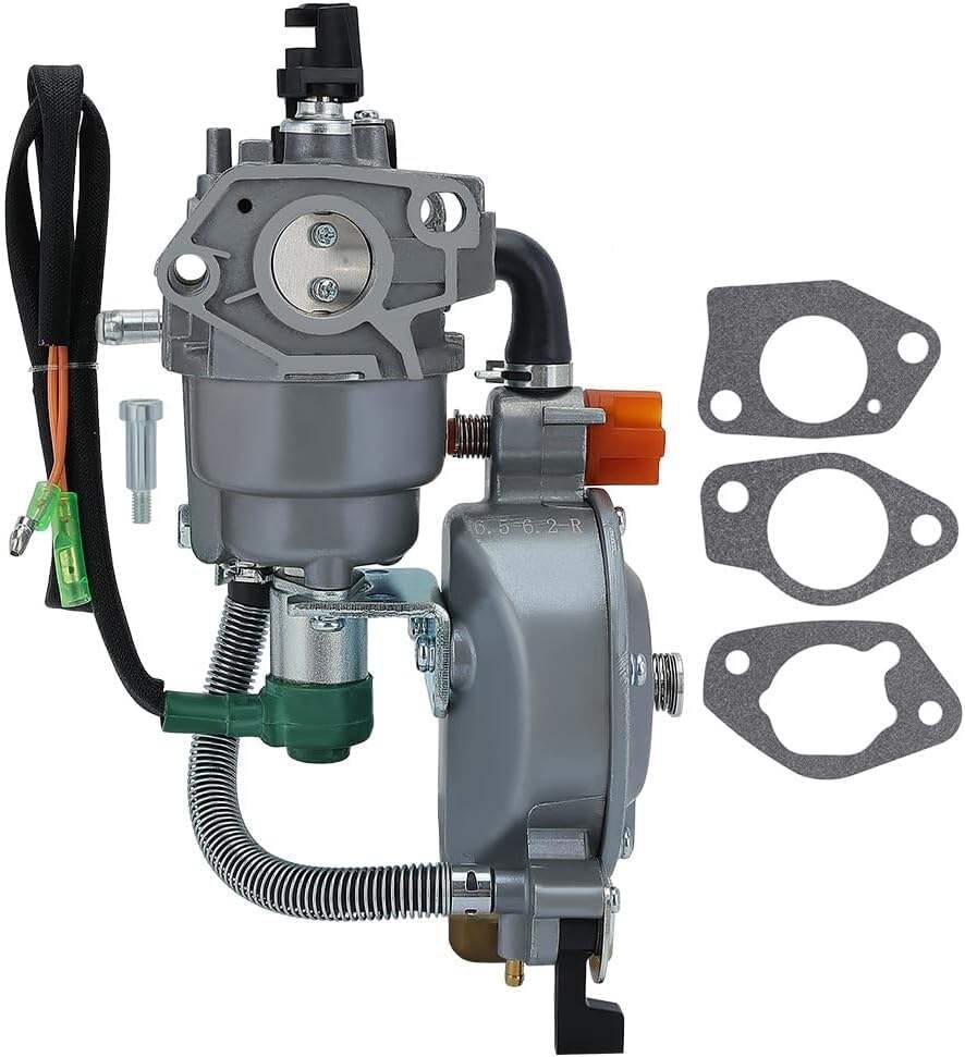 GX270 Dual Fuel Carburetor LPG NG Conversion kit for Honda 188F GX390 GX270 4.5-5.5KW 13-14HP Gasoline Generator Carburador factory