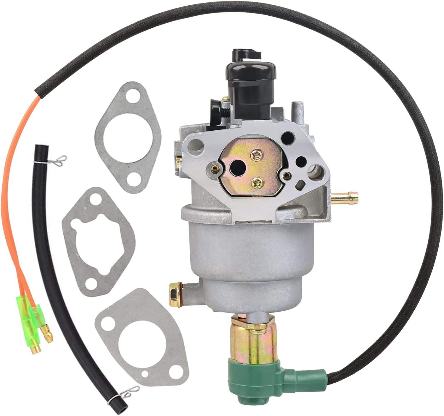 High Quality carb Carburetor w/Solenoid Fits Honda GX390 5KW 13HP GX340 11HP Chinese 188F Generator Engine Carburador details