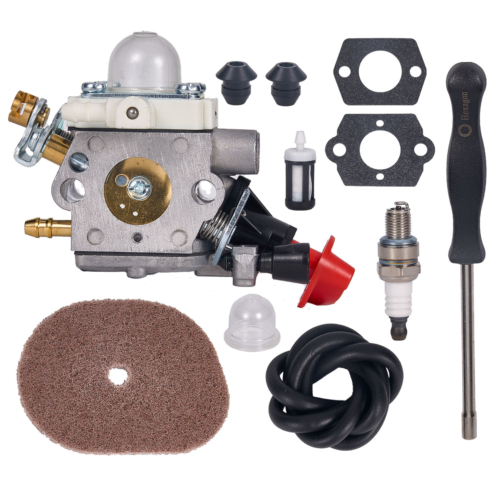 Carburetor Replacement for Honda GX160 GX200 5.5HP 6.5HP 16100-ZH8-W61 W/Choke Lever Carb details