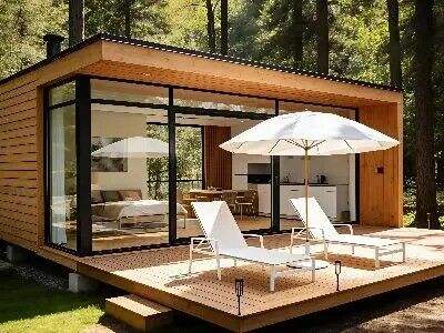 Domki z kontenerów transportowych: trendy projektowe na 2026 rok