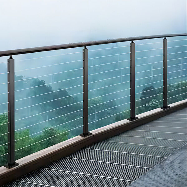 Use of Steel Rope Balustrade