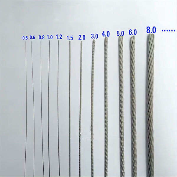 Usage of Galvanised Wire Rope 2mm