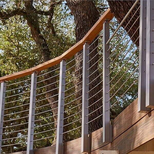 Using Stainless Steel Wire Rope Balustrade