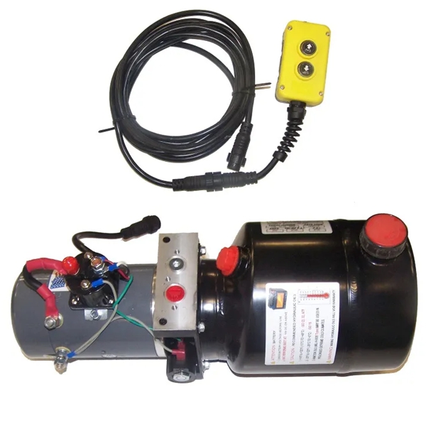 Use 12v DC Hydraulic Power Unit: