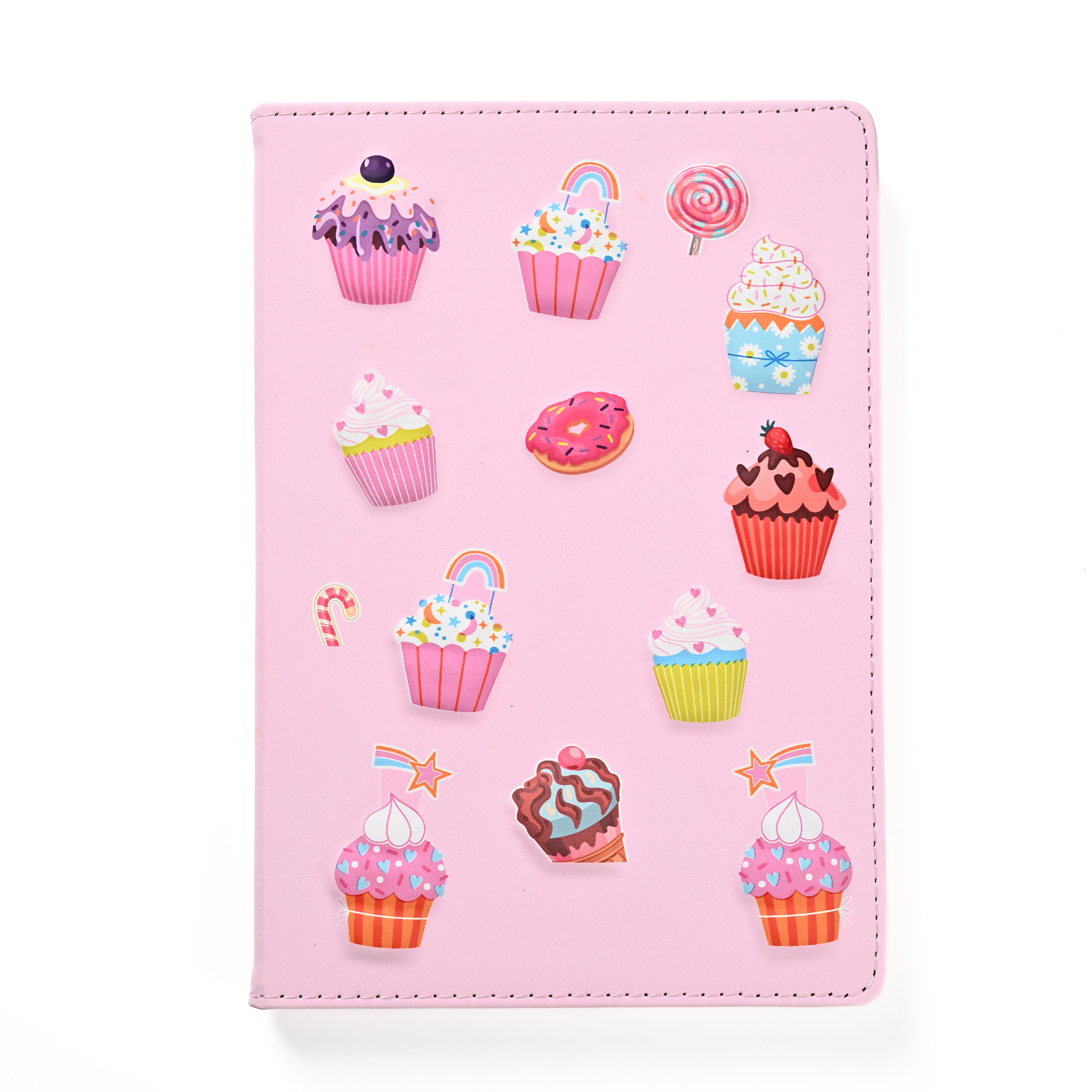 product notebook a5 romantic pink floral hardcover journal with 3d flower for wedding gift and personal diary-10