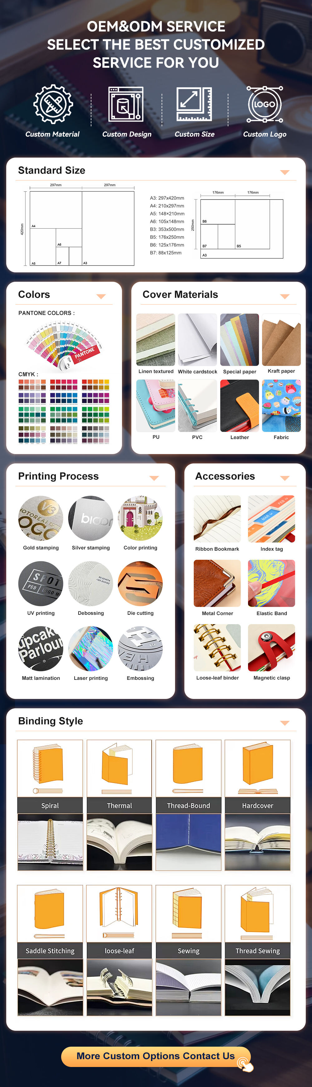 product hardcover wire bound sketchbooks for drawing and sketch art supplies 100gsm acid free paper potentate-10