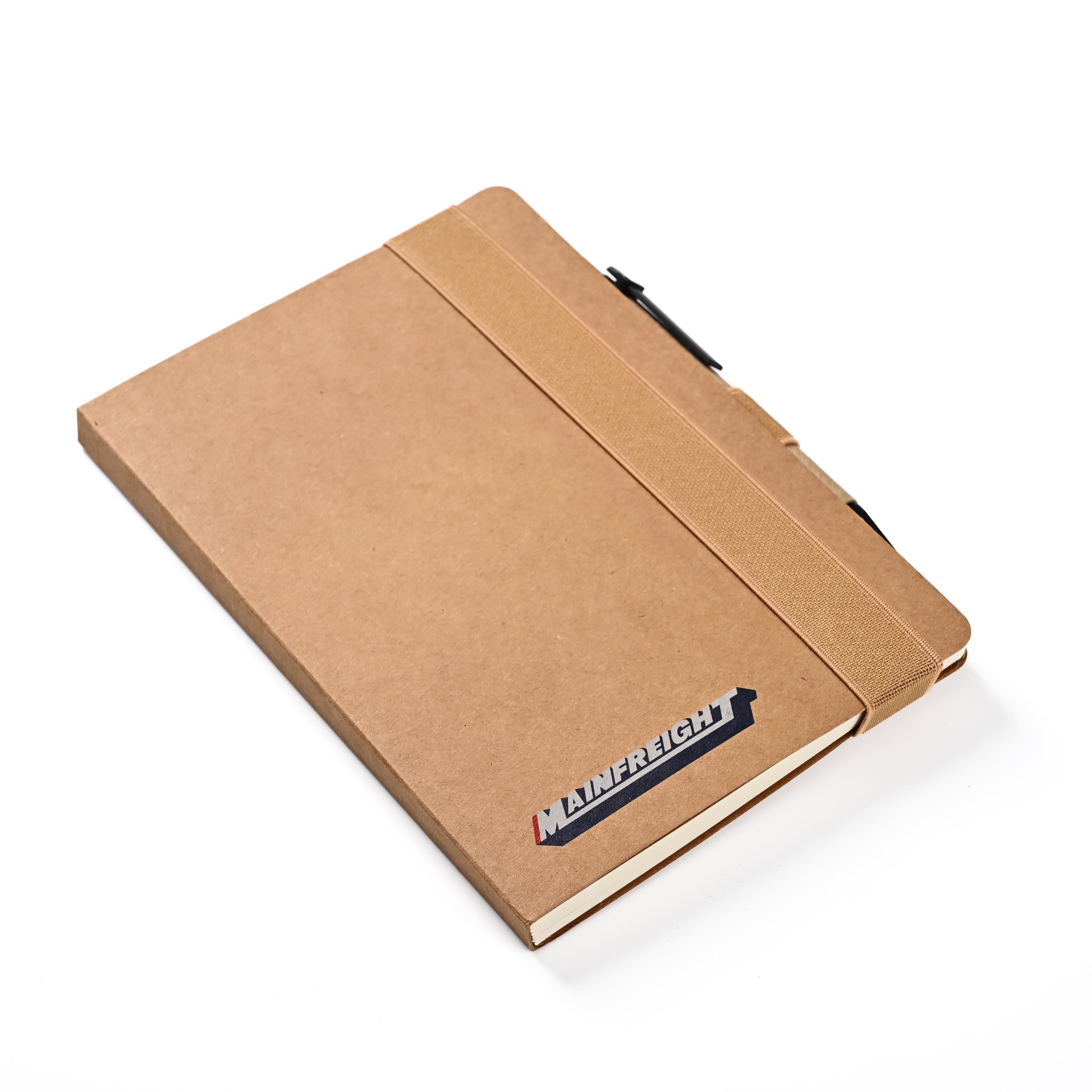 product classical customizable branded leather bound durable college ruled journal a5 hardback conference writing notebook strap-10